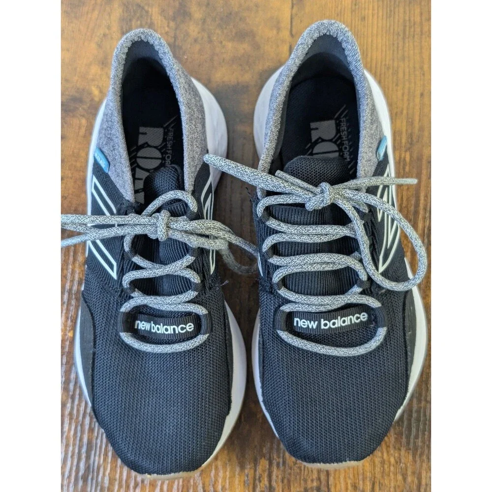 New Balance Perovtk Kids' Black Gray Mesh Sneakers Size 13.5